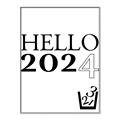 Picture of Hello 2024 _GroupedProduct_Rectangle_Portrait_Canvas_Framed_