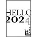 Picture of Hello 2024 _GroupedProduct_Rectangle_Portrait_Canvas_Framed_