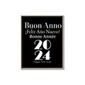 Picture of Buon Anno 2024 _GroupedProduct_Rectangle_Portrait_Canvas_Framed_