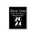 Picture of Buon Anno 2024 _GroupedProduct_Rectangle_Portrait_Canvas_Framed_