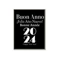 Picture of Buon Anno 2024 _GroupedProduct_Rectangle_Portrait_Canvas_Framed_