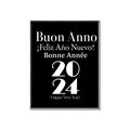 Picture of Buon Anno 2024 _GroupedProduct_Rectangle_Portrait_Canvas_Framed_