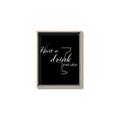 Picture of Have a Drink _GroupedProduct_Rectangle_Portrait_Canvas_Framed_