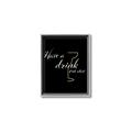 Picture of Have a Drink _GroupedProduct_Rectangle_Portrait_Canvas_Framed_
