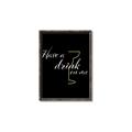 Picture of Have a Drink _GroupedProduct_Rectangle_Portrait_Canvas_Framed_