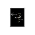 Picture of Have a Drink _GroupedProduct_Rectangle_Portrait_Canvas_Framed_