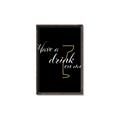 Picture of Have a Drink _GroupedProduct_Rectangle_Portrait_Canvas_Framed_