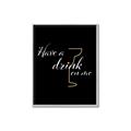 Picture of Have a Drink _GroupedProduct_Rectangle_Portrait_Canvas_Framed_