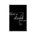 Picture of Have a Drink _GroupedProduct_Rectangle_Portrait_Canvas_Framed_