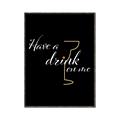 Picture of Have a Drink _GroupedProduct_Rectangle_Portrait_Canvas_Framed_
