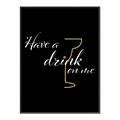 Picture of Have a Drink _GroupedProduct_Rectangle_Portrait_Canvas_Framed_