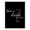 Picture of Have a Drink _GroupedProduct_Rectangle_Portrait_Canvas_Framed_