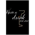 Picture of Have a Drink _GroupedProduct_Rectangle_Portrait_Canvas_Framed_