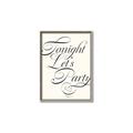 Picture of Tonight Let's Party _GroupedProduct_Rectangle_Portrait_Canvas_Framed_