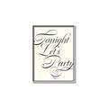 Picture of Tonight Let's Party _GroupedProduct_Rectangle_Portrait_Canvas_Framed_