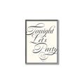 Picture of Tonight Let's Party _GroupedProduct_Rectangle_Portrait_Canvas_Framed_