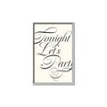 Picture of Tonight Let's Party _GroupedProduct_Rectangle_Portrait_Canvas_Framed_
