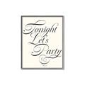 Picture of Tonight Let's Party _GroupedProduct_Rectangle_Portrait_Canvas_Framed_