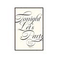 Picture of Tonight Let's Party _GroupedProduct_Rectangle_Portrait_Canvas_Framed_