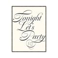 Picture of Tonight Let's Party _GroupedProduct_Rectangle_Portrait_Canvas_Framed_
