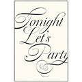 Picture of Tonight Let's Party _GroupedProduct_Rectangle_Portrait_Canvas_Framed_