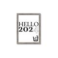 Picture of Hello 2024 _GroupedProduct_Rectangle_Portrait_Framed_Matted_