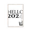 Picture of Hello 2024 _GroupedProduct_Rectangle_Portrait_Framed_Matted_