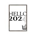 Picture of Hello 2024 _GroupedProduct_Rectangle_Portrait_Framed_Matted_