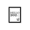 Picture of Hello 2024 _GroupedProduct_Rectangle_Portrait_Framed_Matted_