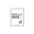 Picture of Hello 2024 _GroupedProduct_Rectangle_Portrait_Framed_Matted_