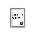 Picture of Hello 2024 _GroupedProduct_Rectangle_Portrait_Framed_Matted_