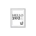 Picture of Hello 2024 _GroupedProduct_Rectangle_Portrait_Framed_Matted_