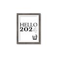 Picture of Hello 2024 _GroupedProduct_Rectangle_Portrait_Framed_Matted_