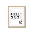 Picture of Hello 2024 _GroupedProduct_Rectangle_Portrait_Framed_Matted_