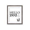 Picture of Hello 2024 _GroupedProduct_Rectangle_Portrait_Framed_Matted_