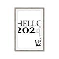 Picture of Hello 2024 _GroupedProduct_Rectangle_Portrait_Framed_Matted_