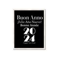 Picture of Buon Anno 2024 _GroupedProduct_Rectangle_Portrait_Framed_Matted_