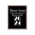 Picture of Buon Anno 2024 _GroupedProduct_Rectangle_Portrait_Framed_Matted_