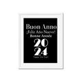 Picture of Buon Anno 2024 _GroupedProduct_Rectangle_Portrait_Framed_Matted_