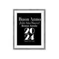 Picture of Buon Anno 2024 _GroupedProduct_Rectangle_Portrait_Framed_Matted_