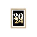 Picture of 2024 Gold  _GroupedProduct_Rectangle_Portrait_Framed_Matted_