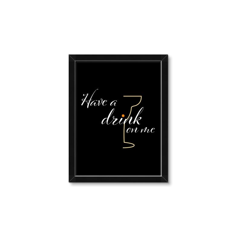Picture of Have a Drink _GroupedProduct_Rectangle_Portrait_Framed_Matted_