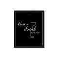 Picture of Have a Drink _GroupedProduct_Rectangle_Portrait_Framed_Matted_