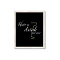 Picture of Have a Drink _GroupedProduct_Rectangle_Portrait_Framed_Matted_