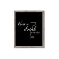 Picture of Have a Drink _GroupedProduct_Rectangle_Portrait_Framed_Matted_