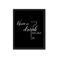 Picture of Have a Drink _GroupedProduct_Rectangle_Portrait_Framed_Matted_