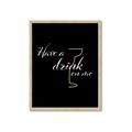 Picture of Have a Drink _GroupedProduct_Rectangle_Portrait_Framed_Matted_