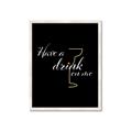 Picture of Have a Drink _GroupedProduct_Rectangle_Portrait_Framed_Matted_