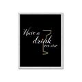 Picture of Have a Drink _GroupedProduct_Rectangle_Portrait_Framed_Matted_