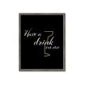 Picture of Have a Drink _GroupedProduct_Rectangle_Portrait_Framed_Matted_